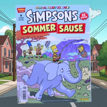 Simpsons Sommer Pause Comic Nr. 6 Panini 2013 Bongo Comics